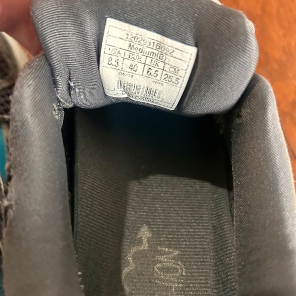 Lot of 2 Sneakers Brooks Addiction 13 Navy Blue Grey Running Shoes - Picture 5 of 6